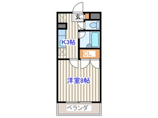 リバ－ヒルズの物件間取画像